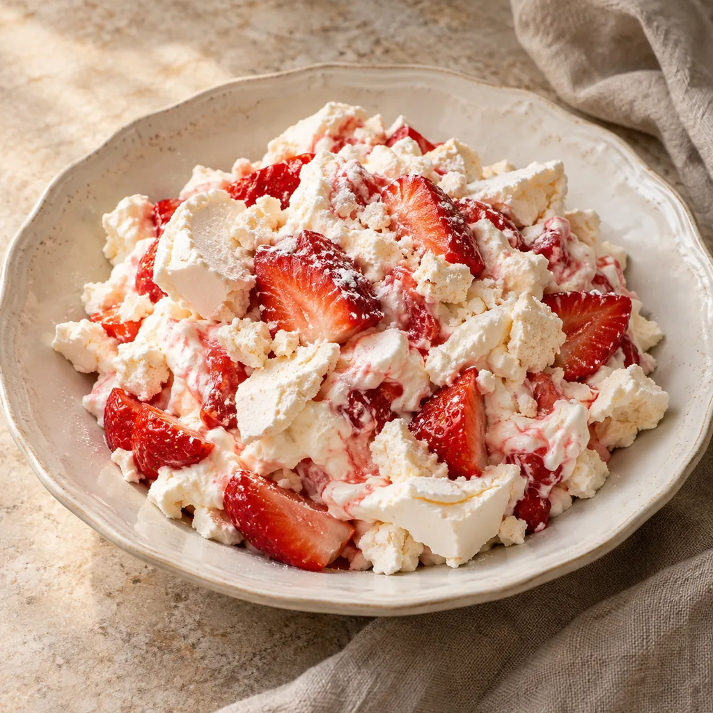 AI-generated serving suggestion for Eton mess
